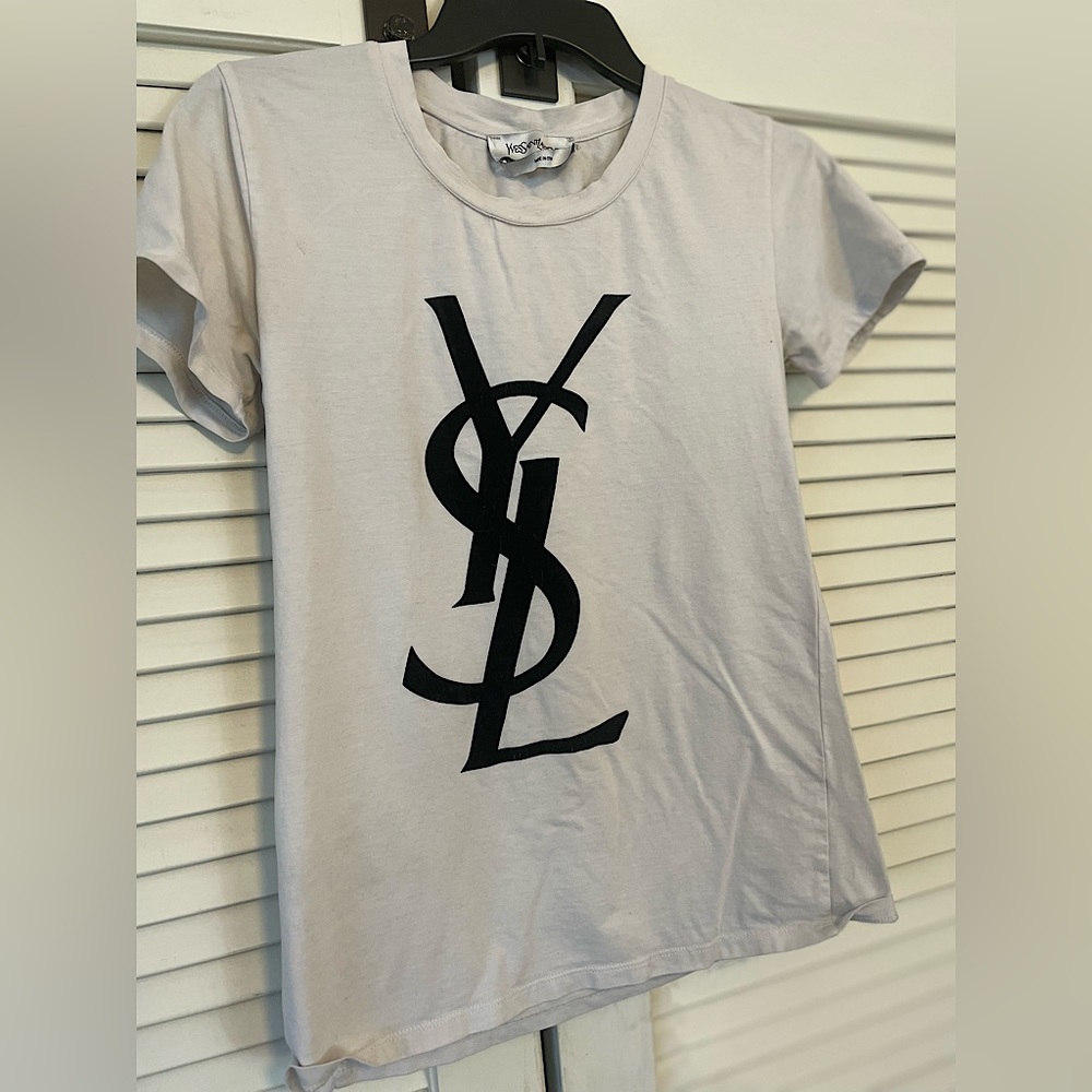 YSL White T-shirt